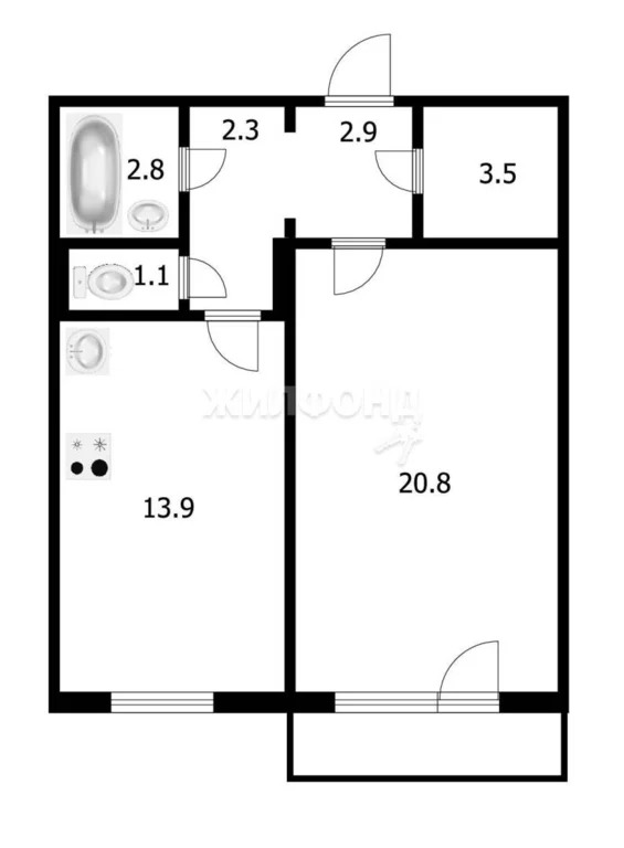 Продажа квартиры, Новосибирск, Плющихинская - Фото 14