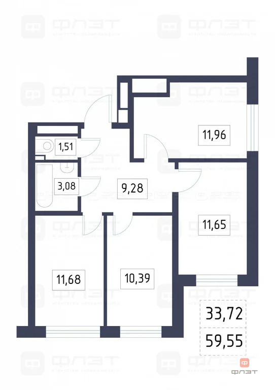 Продажа квартиры, Казань, ул. Братьев Батталовых - Фото 26
