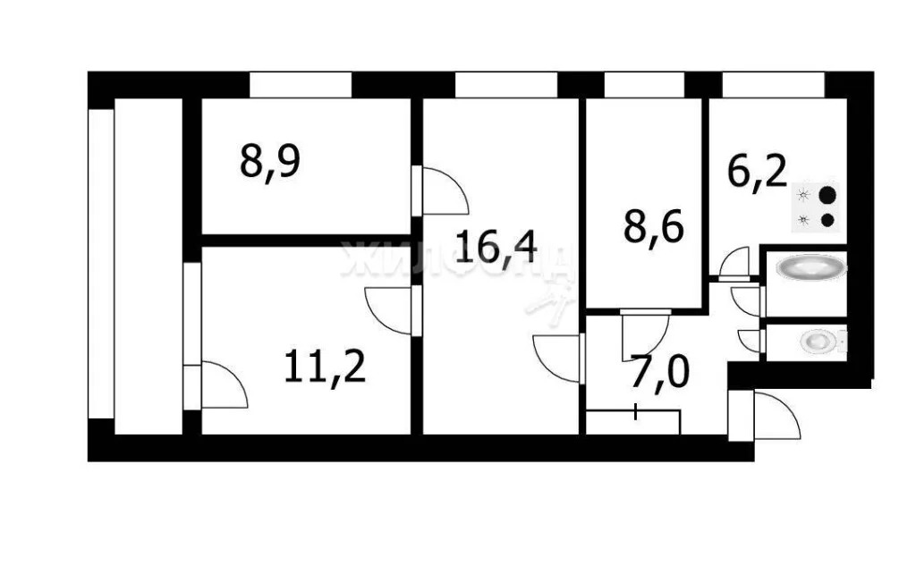 Продажа квартиры, Новосибирск, ул. Гоголя - Фото 5