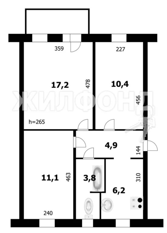 Продажа квартиры, Новосибирск, Звёздная - Фото 8