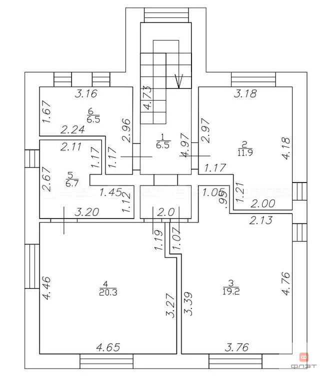 Продажа дома, Казань, ул. Красивая (Салмачи) - Фото 7