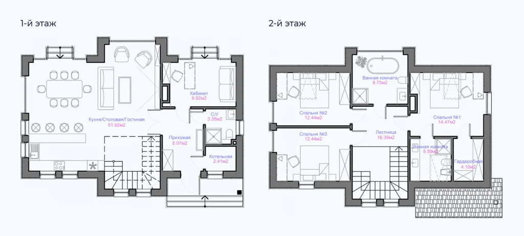 Коттедж 150 м2 на участке 6 сот. - Фото 3