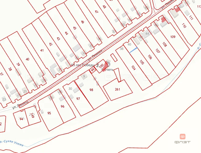 Продажа участка, Малые Кокузы, Апастовский район, ул. Ленина - Фото 1