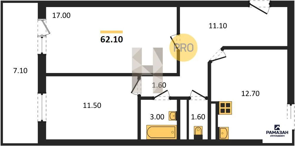 Продажа квартиры в новостройке, Нижнекамск, Нижнекамский район, ... - Фото 1