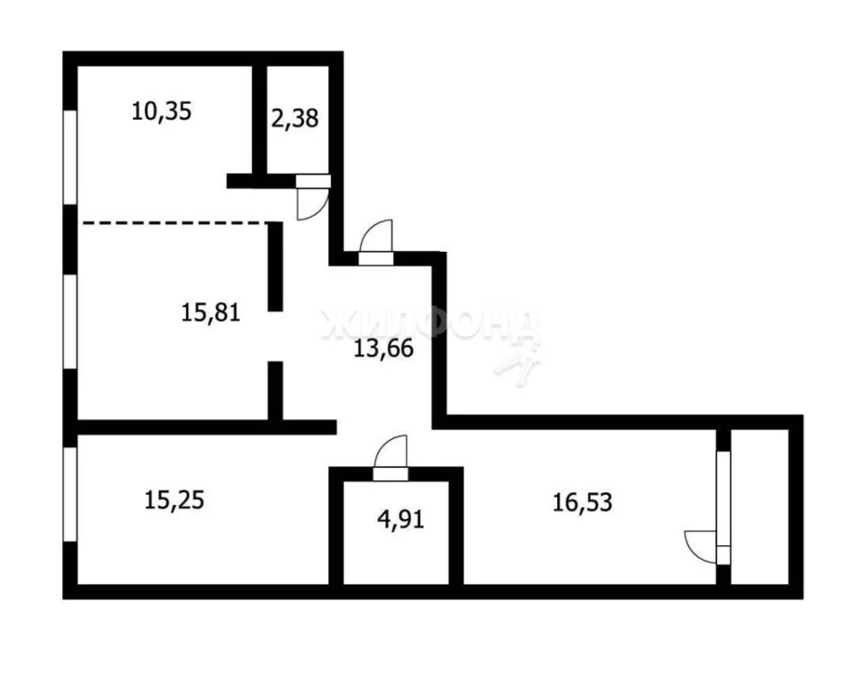 Продажа квартиры, Краснообск, Новосибирский район, жилой комплекс ... - Фото 15