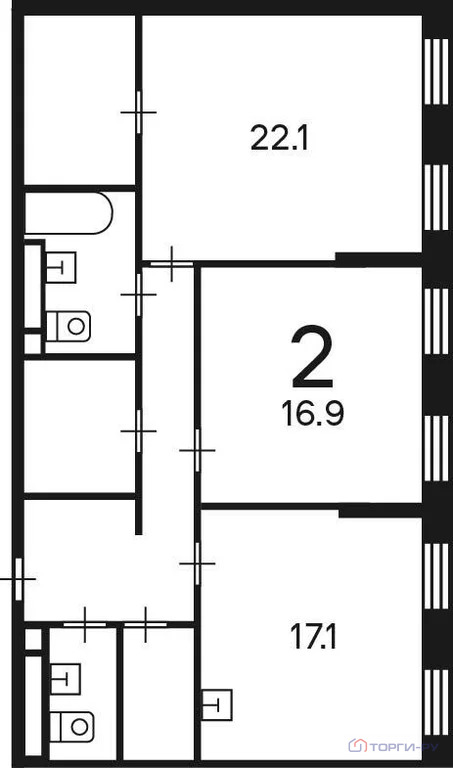 Продажа квартиры, улица Светланова - Фото 5