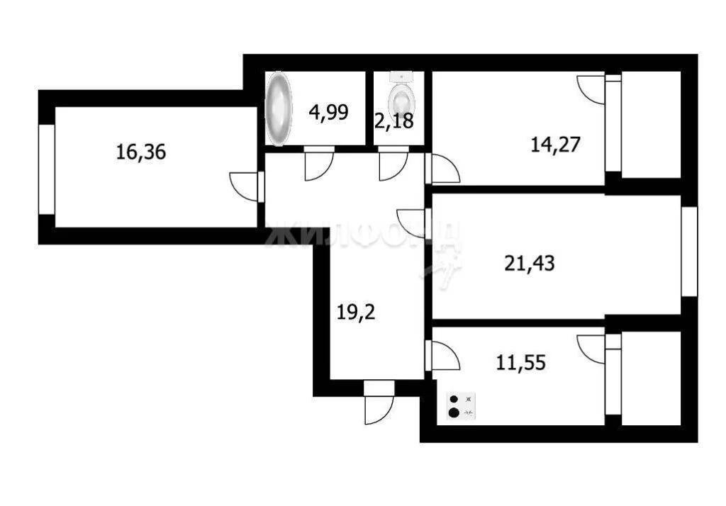 Продажа квартиры, Новосибирск, ул. 25 лет Октября - Фото 24