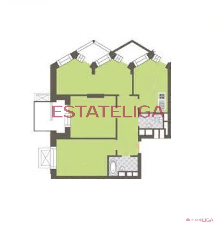 Продажа квартиры, Береговой проезд - Фото 2