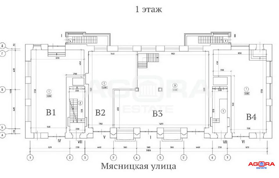 Продажа торгового помещения, м. Тургеневская, ул. Мясницкая - Фото 1