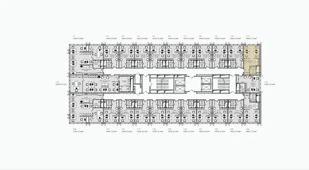 Продажа офиса 27.59м Московская область, Котельники, Дюна жилой ... - Фото 3