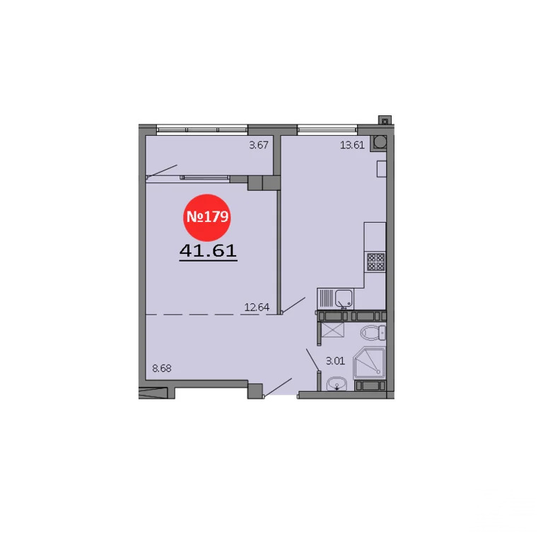 Продажа квартиры в новостройке, Белоглинка, Симферопольский район, ... - Фото 2