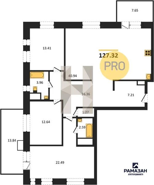 Продажа квартиры в новостройке, Усады, Лаишевский район, ... - Фото 1