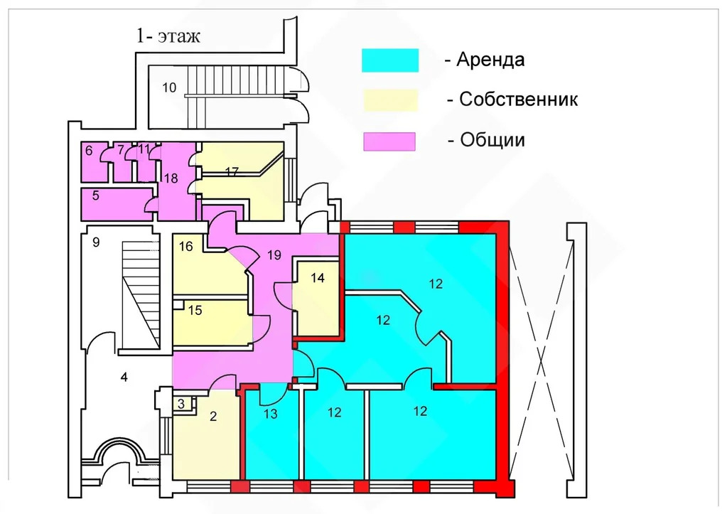 Аренда офиса, м. Марьина роща, 1-й Вышеславцев переулок - Фото 4