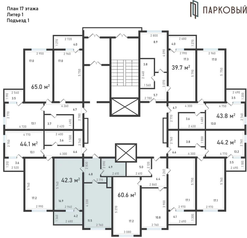 Продается ПСН 42.3 м2 - Фото 1