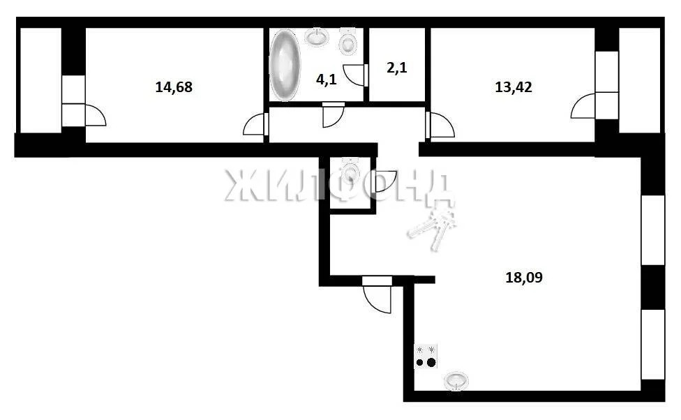 Продажа квартиры, Новосибирск, Красный пр-кт. - Фото 12