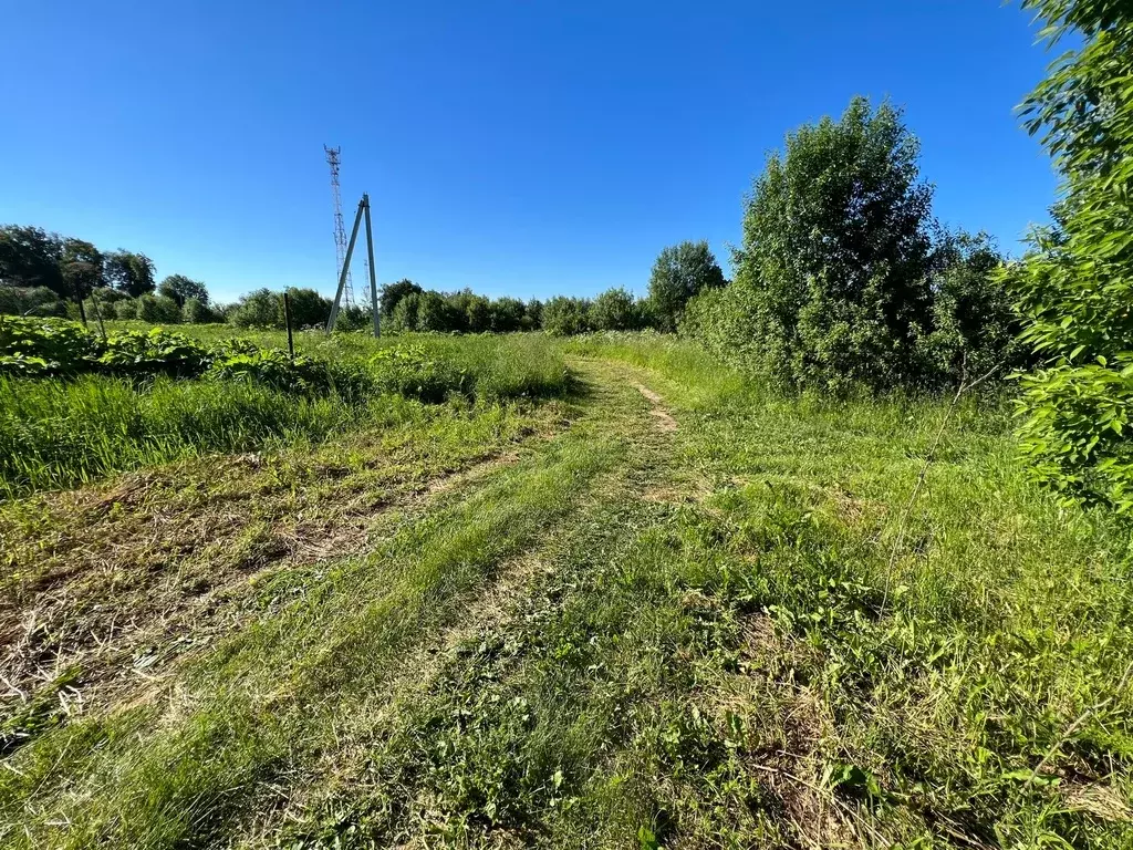 Участок в деревне с видом на церковь, рядом с рекой и лесом - Фото 8