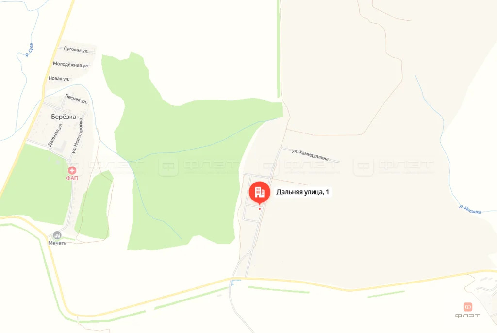 Продажа участка, Березка, Высокогорский район, ул. Дальняя - Фото 1