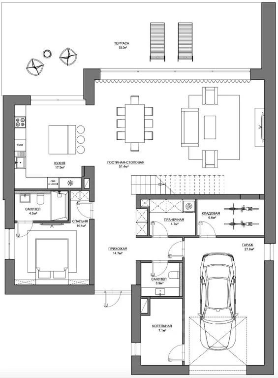 Продается 2-этажный коттедж, 312 м2 в посёлке «Новогорск Клаб» - Фото 3