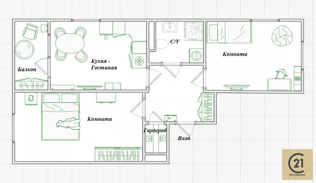 Продажа квартиры, Люберцы, Люберецкий район, улица Барыкина - Фото 3