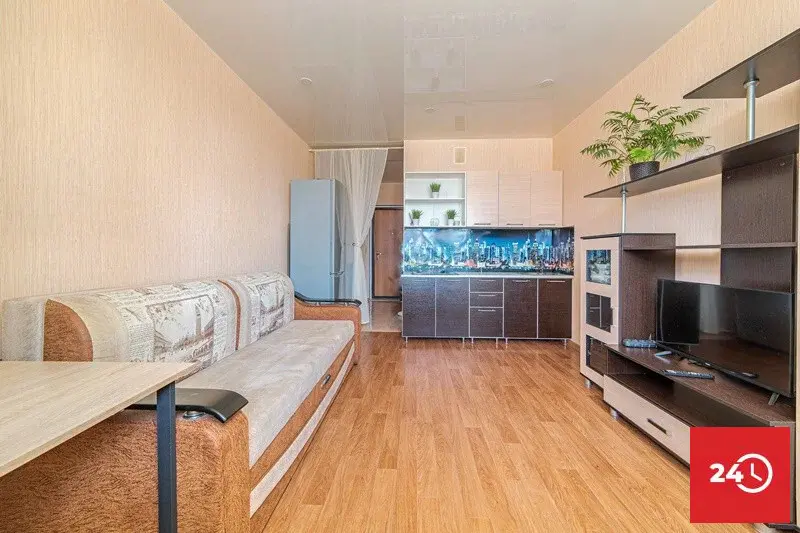 Студия 28 кв.м по ул. Светлая 11 с ремонтом и мебелью! - Фото 8