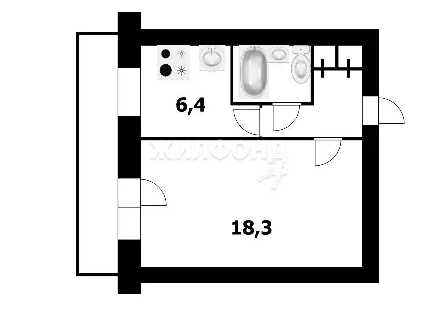 Продажа квартиры, Новосибирск, ул. Бориса Богаткова - Фото 15