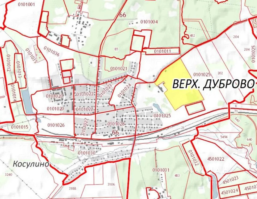 Кадастровая карта верхнее дуброво свердловской области