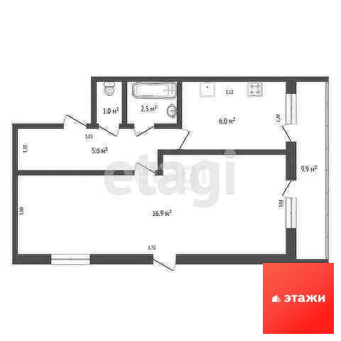Продажа квартиры, Карьерное, Сакский район, Горняцкая улица - Фото 37