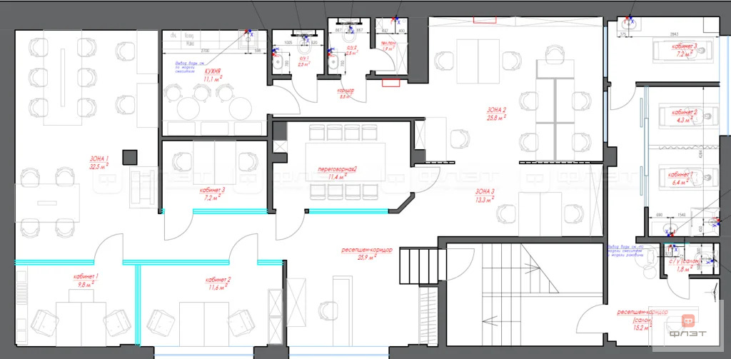 Продажа офиса, Казань, пр-кт. Альберта Камалеева - Фото 30