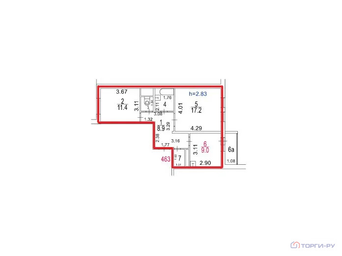 Продажа квартиры, Подольск, улица 43-й Армии - Фото 5