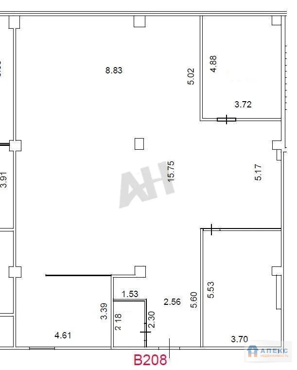 Аренда офиса 194 м2 м. Давыдково в бизнес-центре класса В - Фото 5