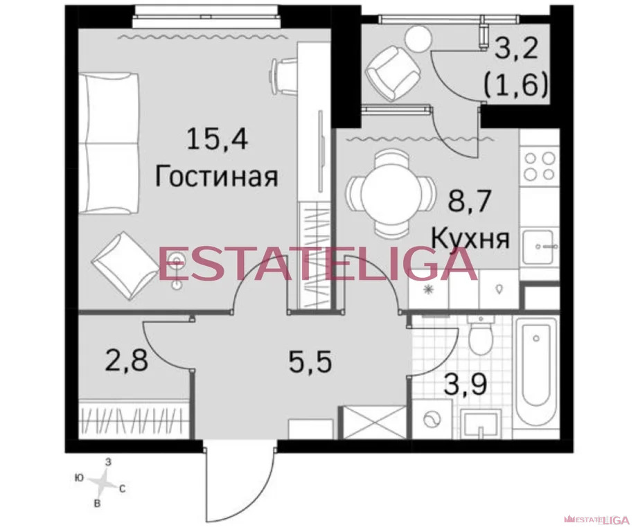 Продажа квартиры в новостройке, Строительный проезд - Фото 0