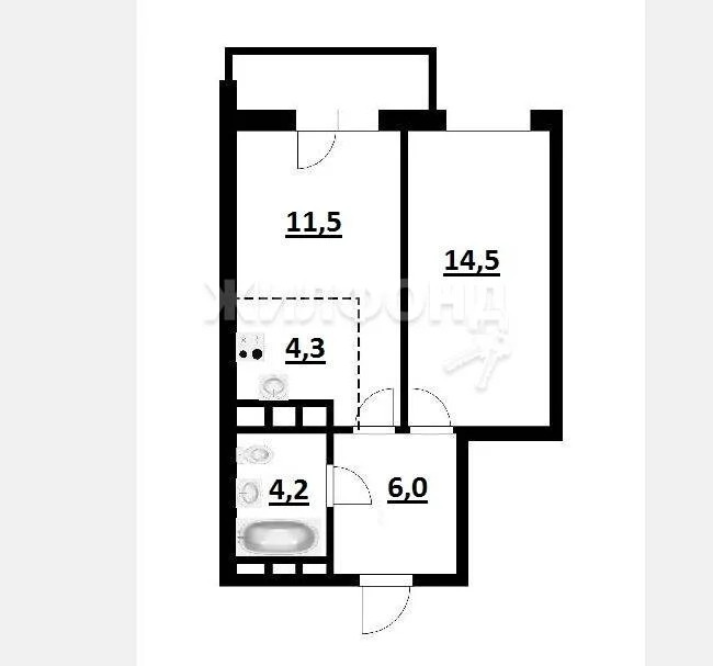 Продажа квартиры, Новосибирск, Ясный Берег - Фото 7