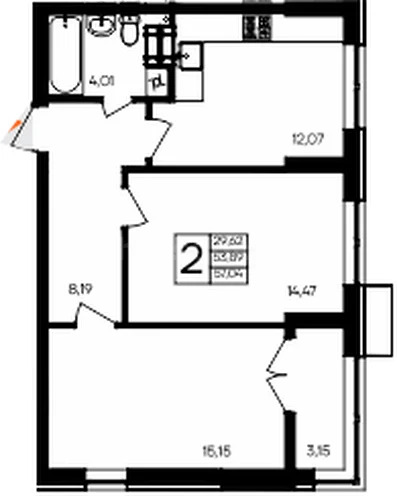 Продажа квартиры в новостройке, Севастополь, ул. Мате Залки - Фото 1