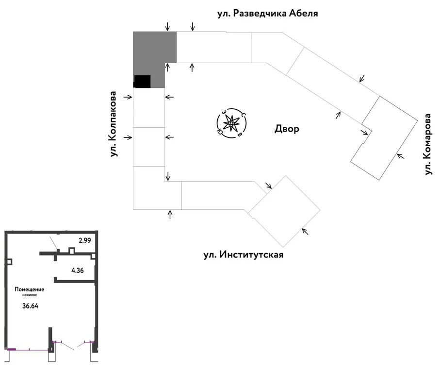 Продается ПСН 43.99 м2 - Фото 3