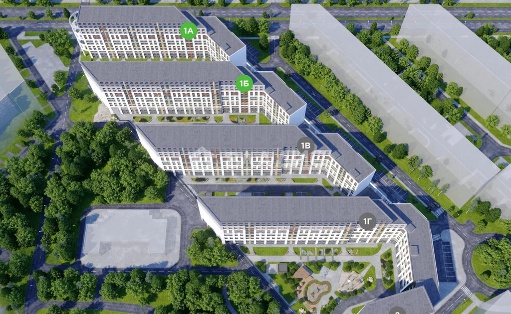 Санкт-Петербург, Планерная улица, д.87к1, 1-комнатная квартира на . - Фото 1