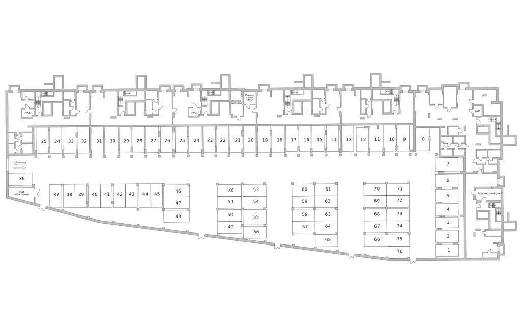 Продается место на закрытой стоянке, 15.7 м2 - Фото 2