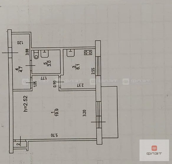 Продажа квартиры, Казань, ул. Гагарина - Фото 12