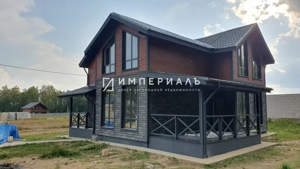 Продаётся новый дом из блока на ПРИЛЕСНОМ участке, в деревне Рязанцево - Фото 0