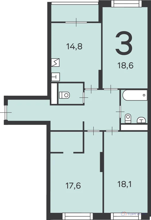 Продажа квартиры, ул. Клинская - Фото 8