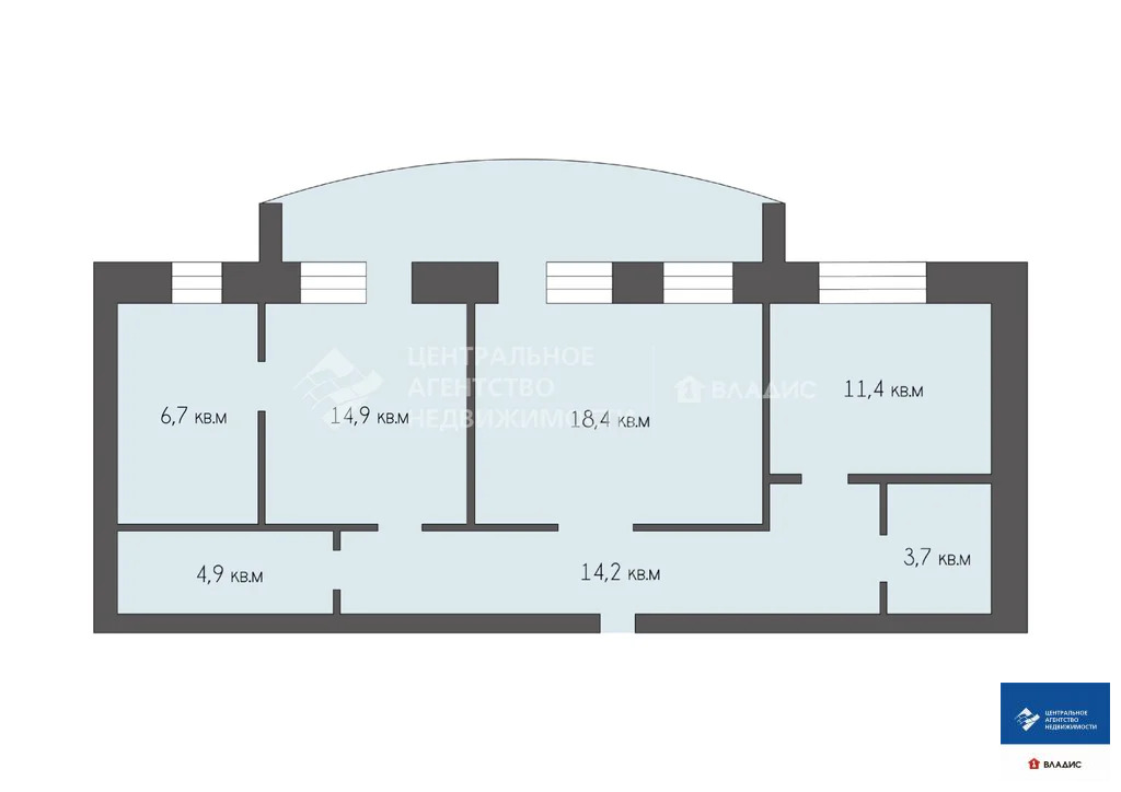Продажа квартиры, Рязань, ул. Радищева - Фото 13