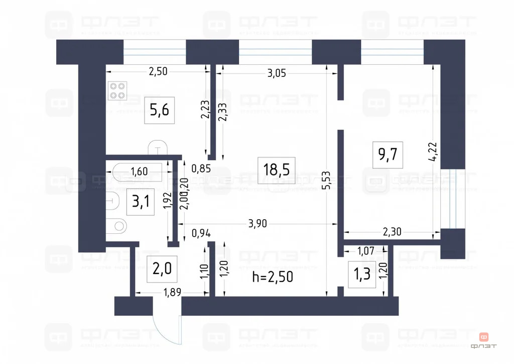 Продажа квартиры, Казань, ул. Лейтенанта Красикова - Фото 18