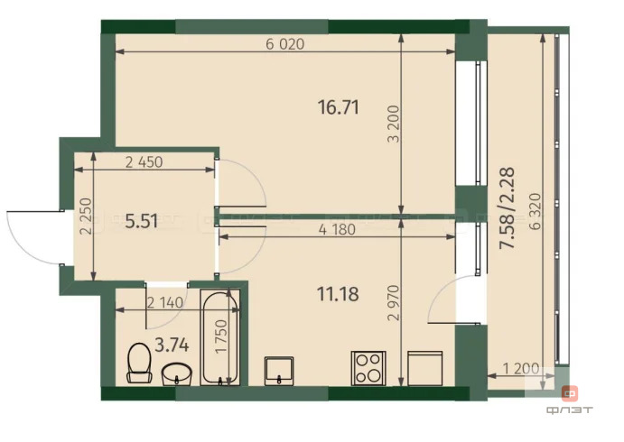 Продажа квартиры в новостройке, Казань, ул. Бухарская - Фото 5