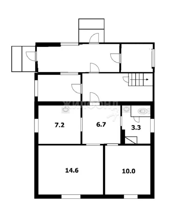 Продажа дома, Верх-Тула, Новосибирский район, ул. Чеминский жилмассив - Фото 23