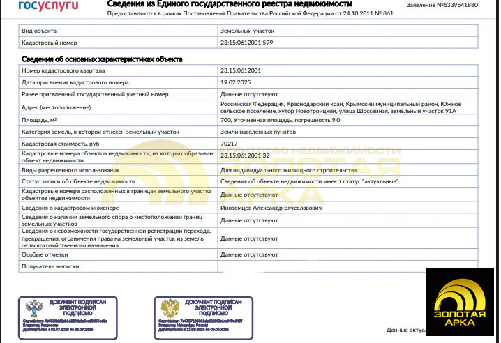 Продажа участка, Новотроицкий, Крымский район, ул. Шоссейная - Фото 3