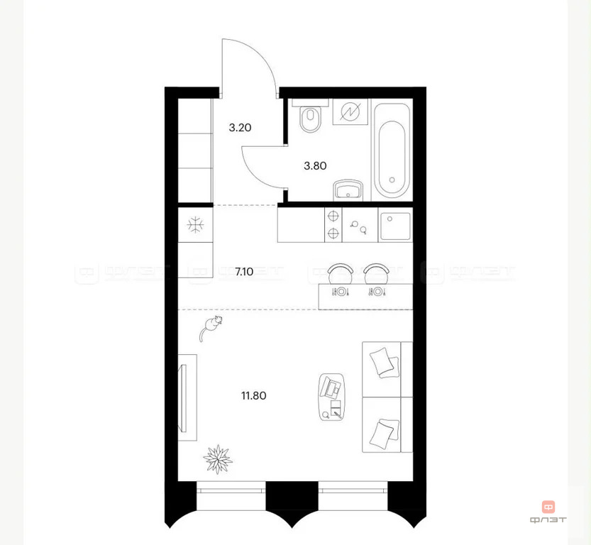 Продажа квартиры в новостройке, Казань, ул. Халитова - Фото 14