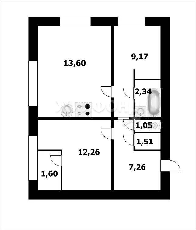 Продажа квартиры, Новосибирск, Владимира Высоцкого - Фото 1