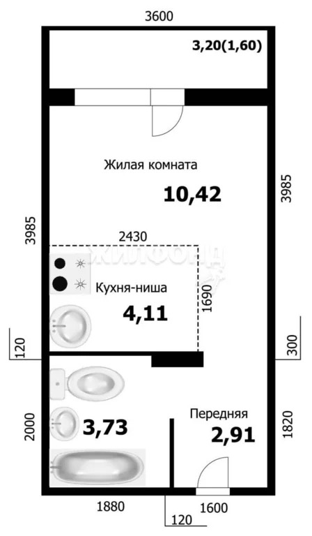 Продажа квартиры, Новосибирск, Виктора Уса - Фото 10