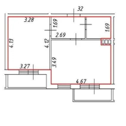 Продам 1-комн. квартиру 37.2 кв.м. - Фото 1