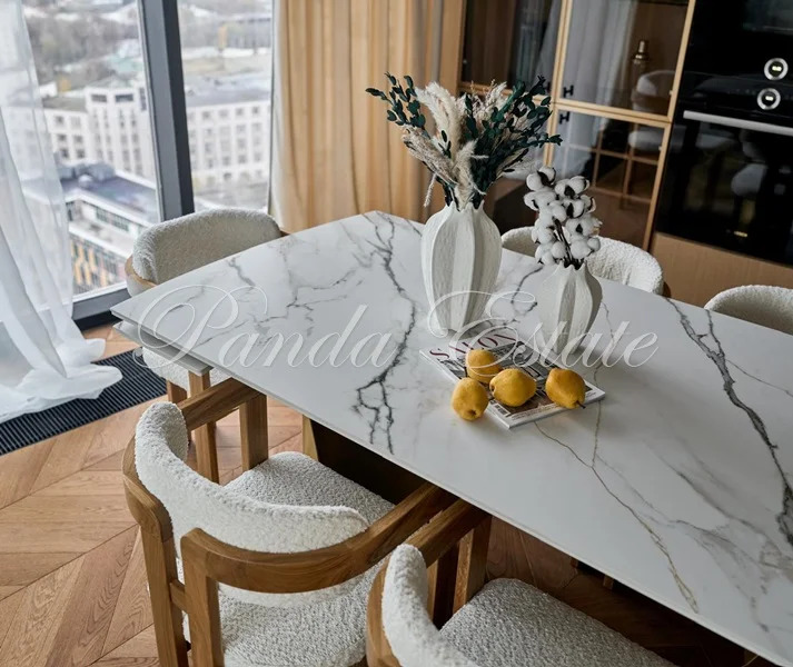 Видовая квартира с ремонтом в Sky House (ном. объекта: 9681) - Фото 1