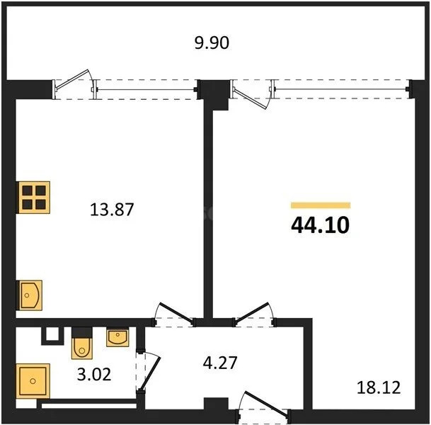 Продажа квартиры в новостройке, Севастополь, ул. Парковая - Фото 1
